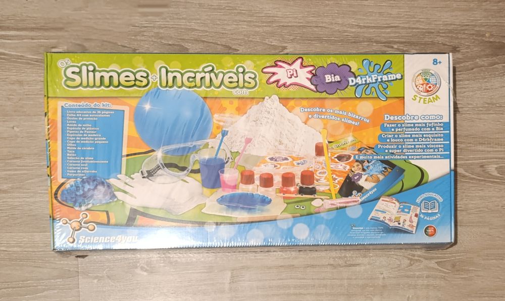 Science4You -Slimes + Incríveis Edição Limitada Pi, Bia e D4rkFrame