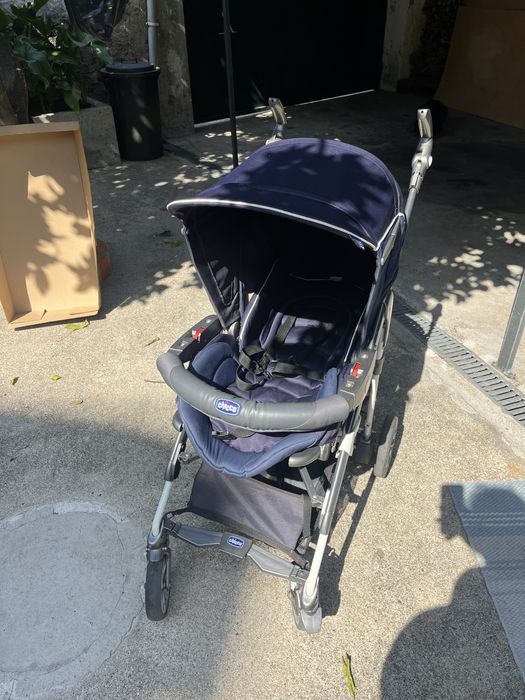 Carrinho chicco oasys 2.3 + Ovo + Isofix + Autofix