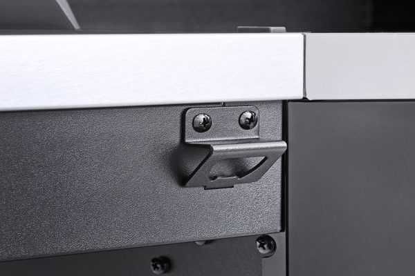 Grill Gazowy Ogrodowy ŻELIWNY Ruszt Nierdzewny Hamson 13,2kW 3+1 Mocny