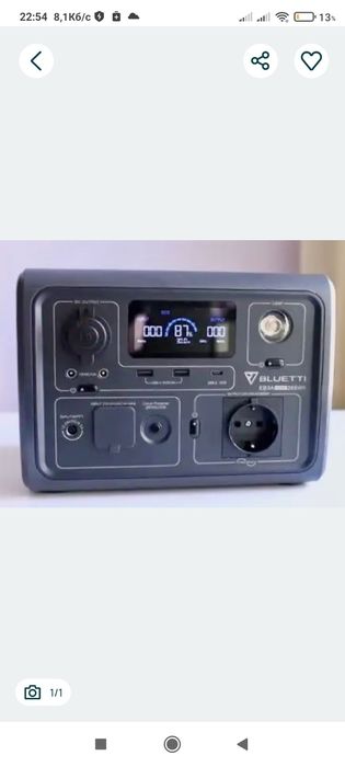 Продам станцію bluetti 600 ват