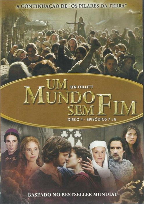 Um Mundo Sem Fim (minisérie 4 DVD)