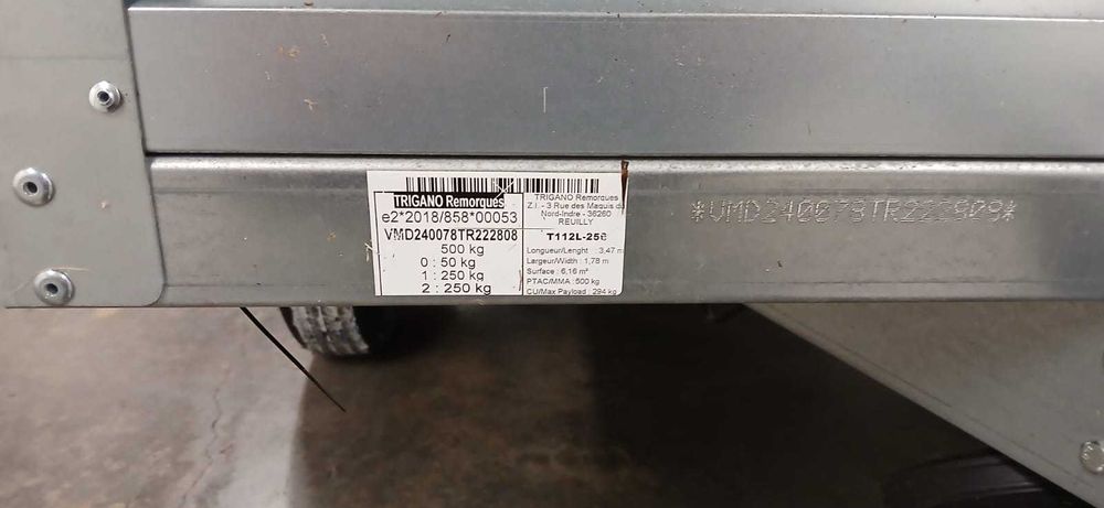 Reboque Atrelado NOVO eixo duplo