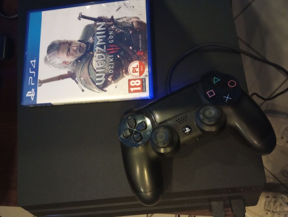 Konsola pro 1 TB Pad Sony zestaw Gra Wiedźmin