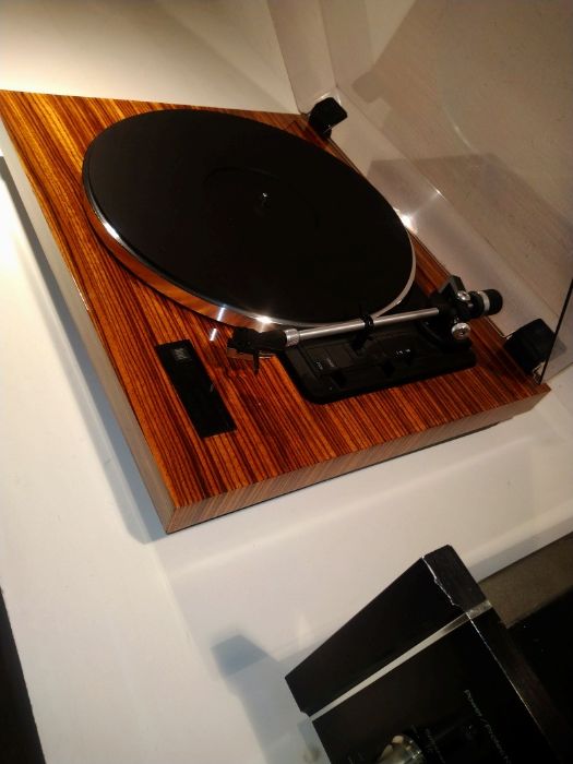 Gramofon Dual CS 455 Silver."palisander"