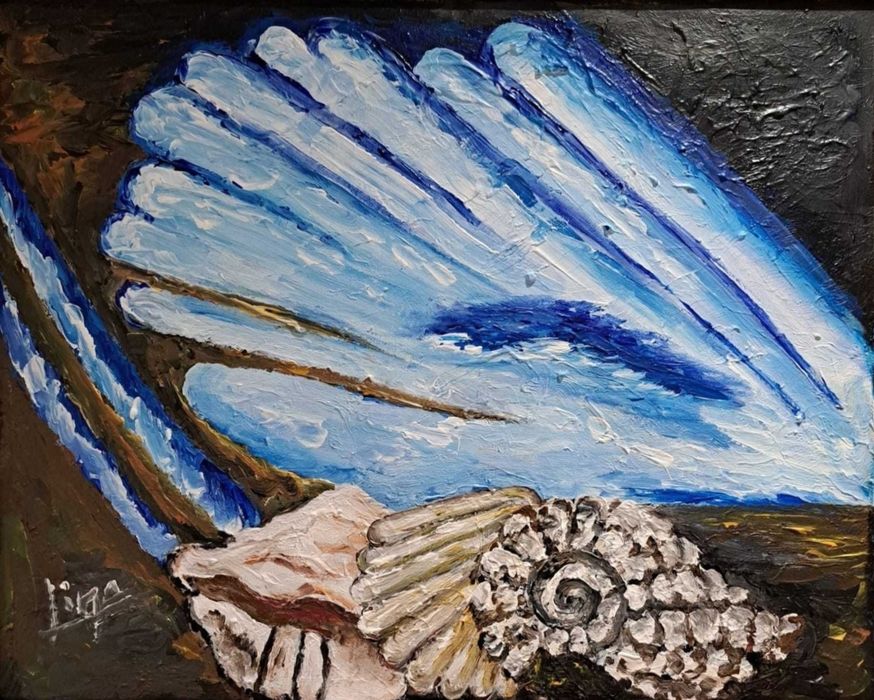 Pintura Original de Lina Ambrósio (ESBAL / SNBA) – Oportunidade para Colecionadores e Investimento em Arte