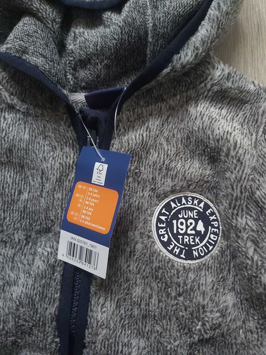 Nowa polarowa bluza 98/104