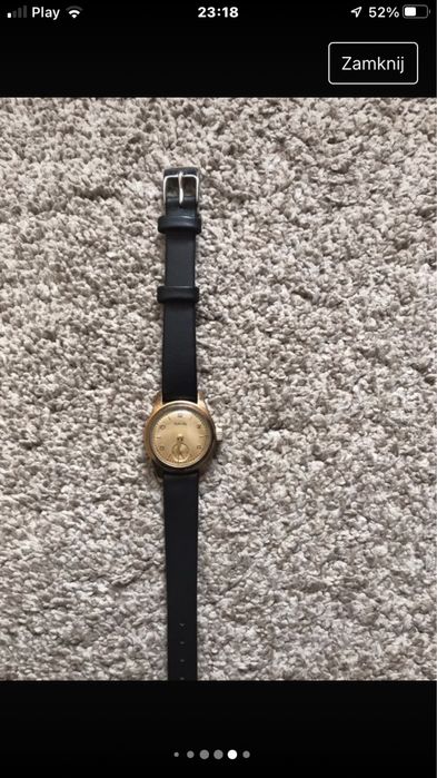 Unikat damski zegarek z lat 50