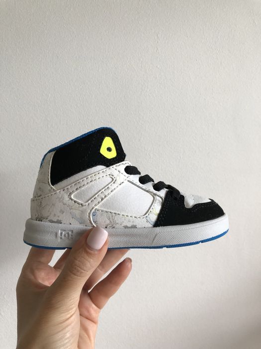 Buty za kostkę unisex trampki DC, wsuwane - S6 rozmiar 22