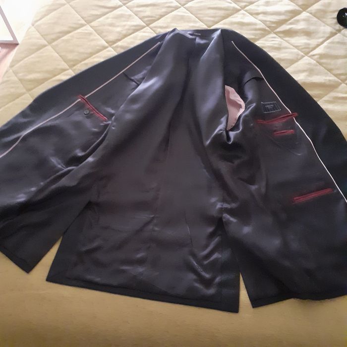 Fato cinzento escuro Cortefiel