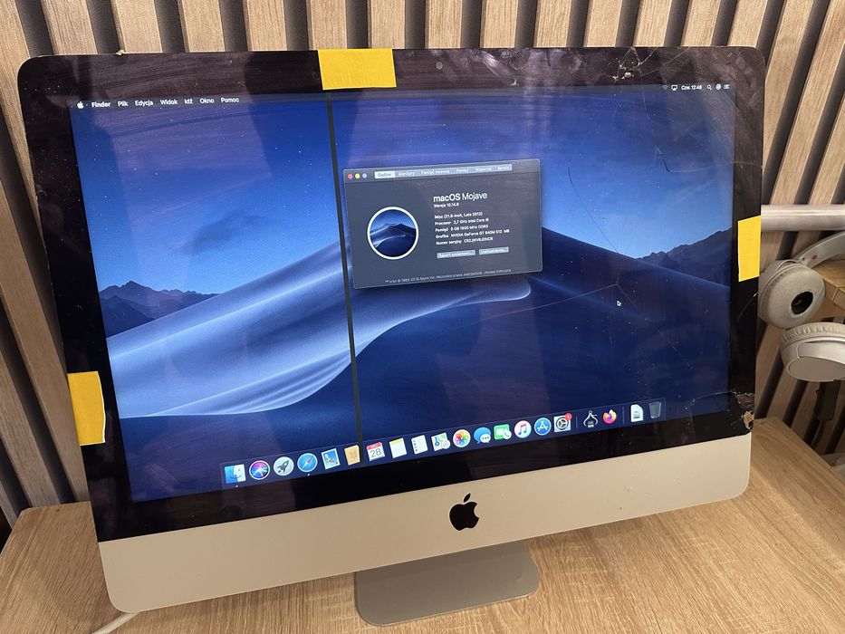 Apple iMac 21.5 cala i5 8GB 1TB