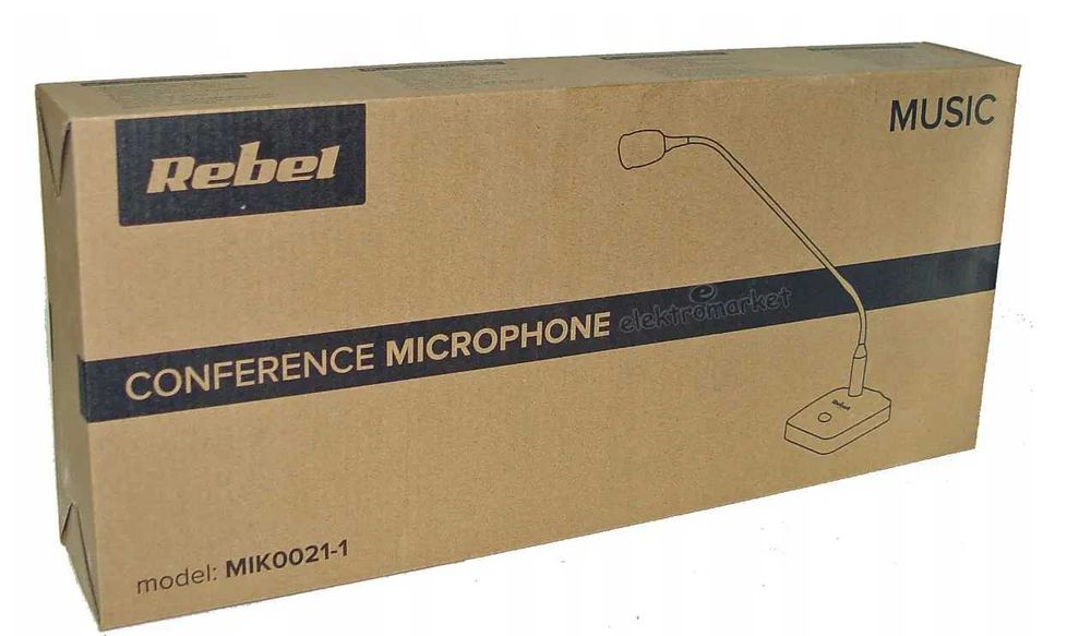 Mikrofon konferencyjny  Rebel D-30 gietki wysiegnik  54cm