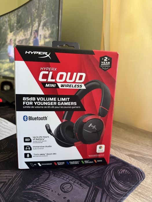 Навушники HyperX Cloud Mini Wireless