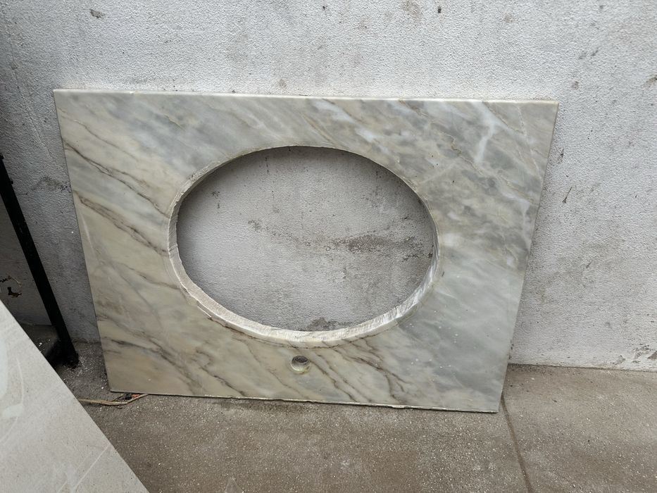 Pedra mármore de lavatório