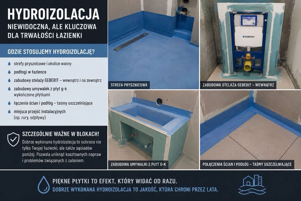 Specjalista od płytek -[ łazienki | hydroizolacja-]