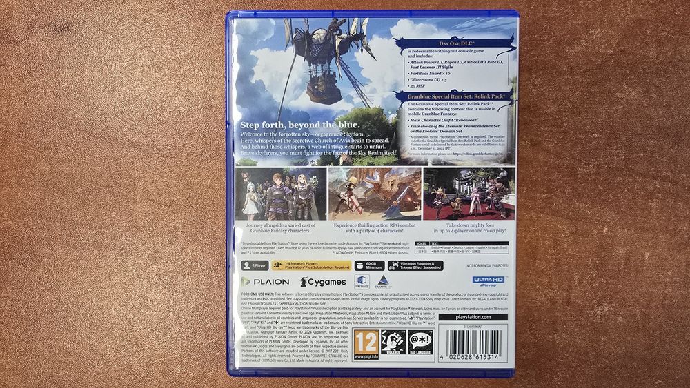 Gra Granblue Fantasy Relink PS5