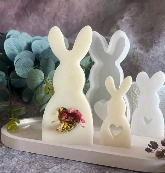 Forma silikonowa króliczki. Nowe