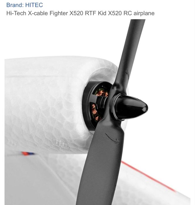 fighter x520, aviao telecomandado x520 nunca usado