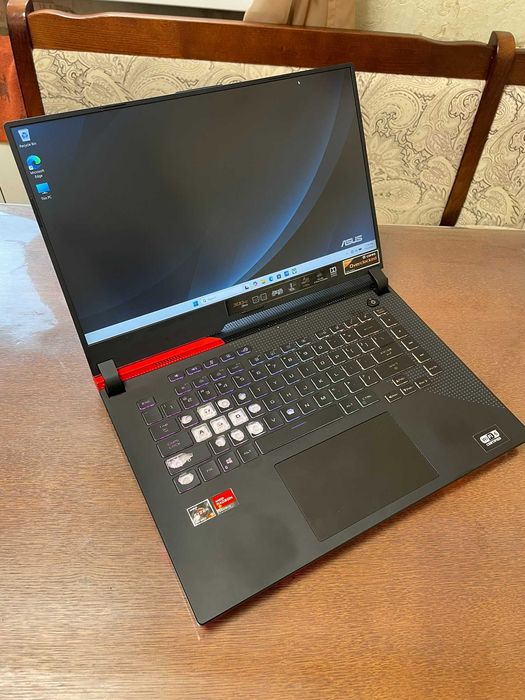Ноутбук 15.6 FHD Asus ROG Strix G15 G513QY (Ryzen 9 5900HX/32Gb/SSD 512Gb/Radeon RX 6800M 12Gb)