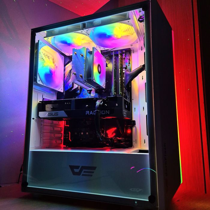 Komputer RX6600XT/Rtx3060ti/R5 5500/16gb ram/Gamingowy Okazja Gwarancj