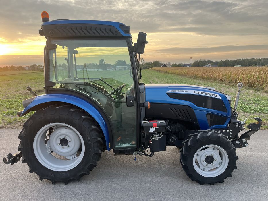 Landini Rex 3-080 F 2023r | 905 mtg | Przedni TUZ | Klima | 16x16 McCormick Claas Massey