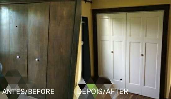 Pintura/Lacagem de Armários de Cozinhas/Portas Interiores