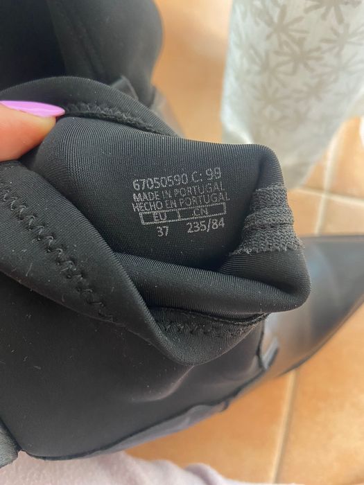 Botas preta Mango