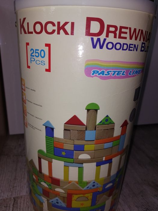 Klocki drewniane 250