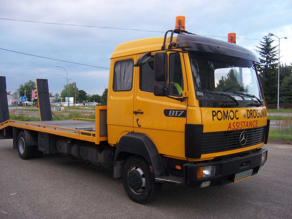 Mercedes Benz 817 Autolaweta Pomoc Drogowa
