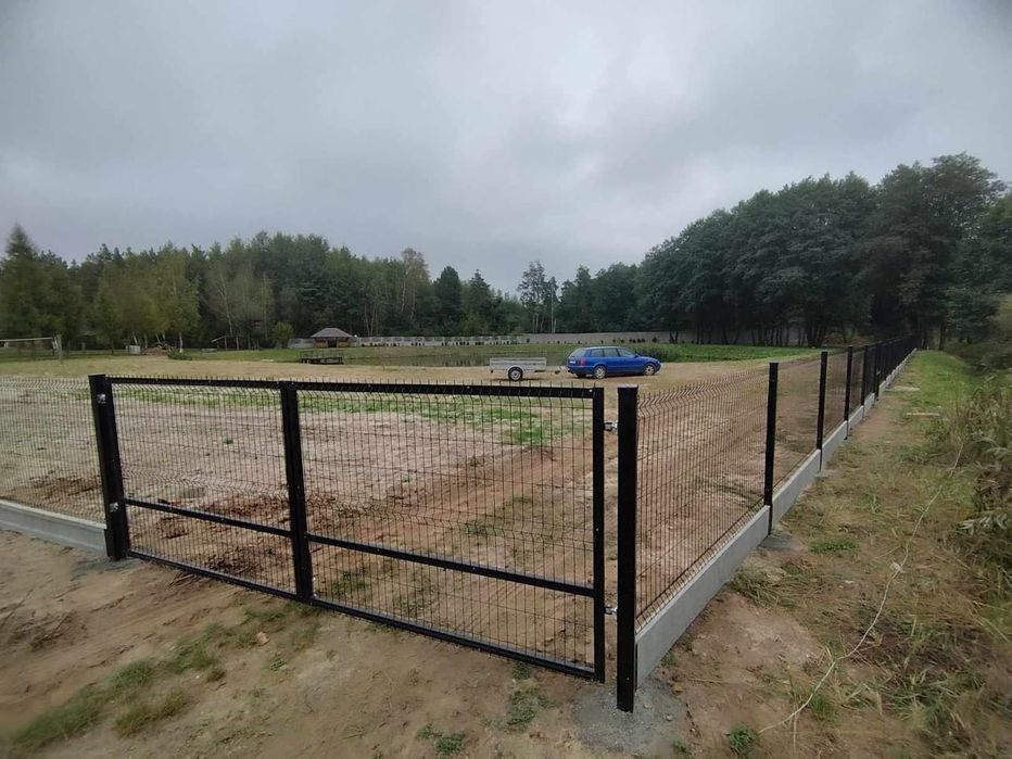 Ogrodzenie panelowe, oraz Montaż