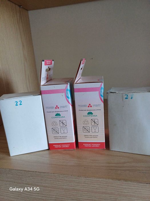 Zasobnik z atramentem do drukarki HP kolorowy i czarny