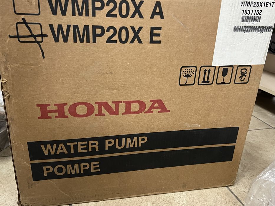 Мотопомпа Honda WMP20X для агресивных жидкостей, химических удобрений