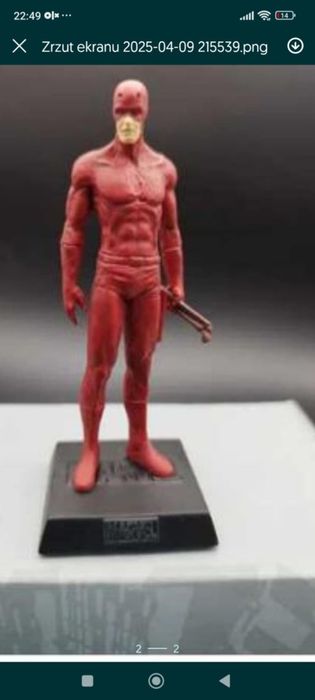 Zestaw dwóch figurek Marvel