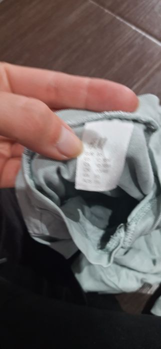 Pajac pizamka śpioszki pajacyk H&M 86 oliwka zielony pastelowy