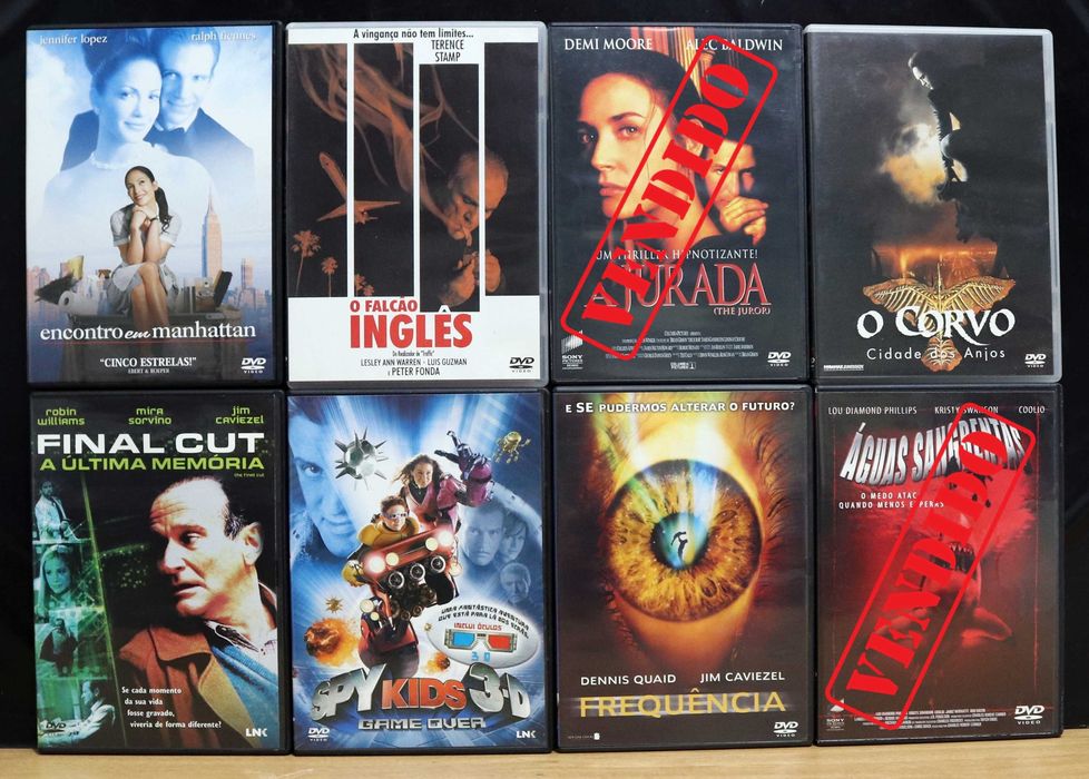 Lote 32 filmes em DVD [individual ou em lote]