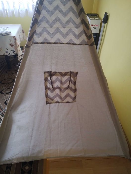 Nukido namiot tipi ze światełkami szary