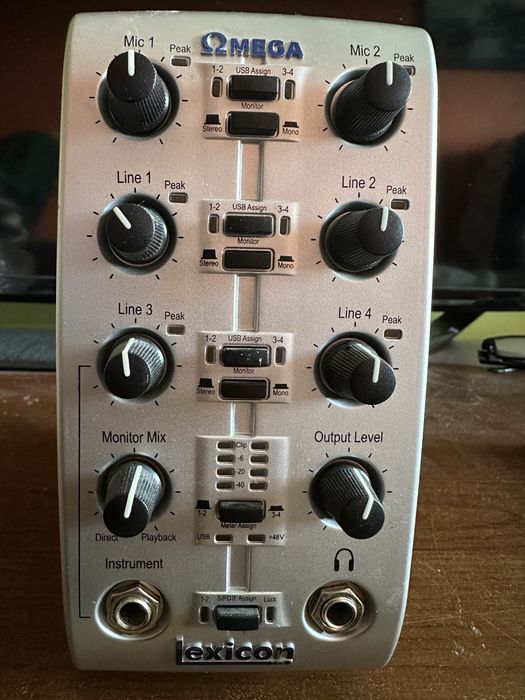 Interfejs audio lexicon omega