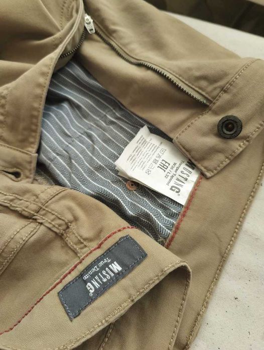 Джинсы Mustang Tramper jeans Germany w36 stretch beidge.