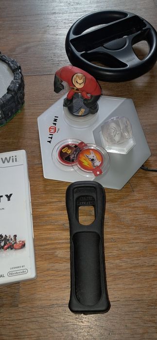 Jogo Wii e acessórios