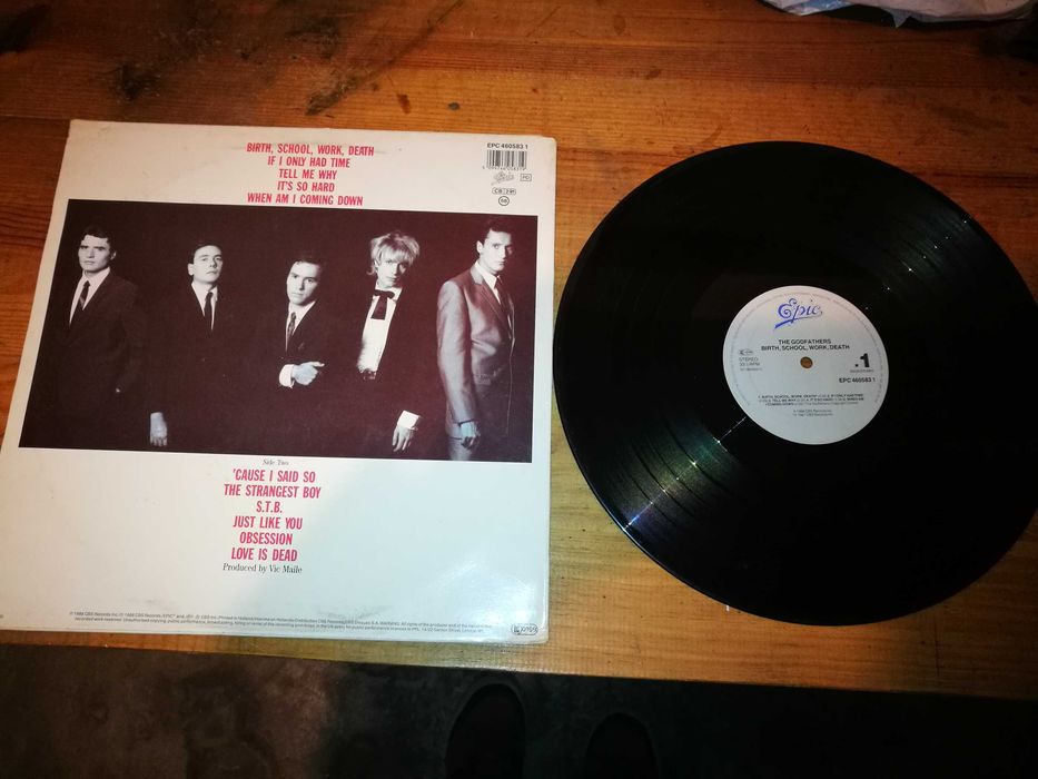 GODFATHERS (Rock Alternativo) - Birth School Work Death LP