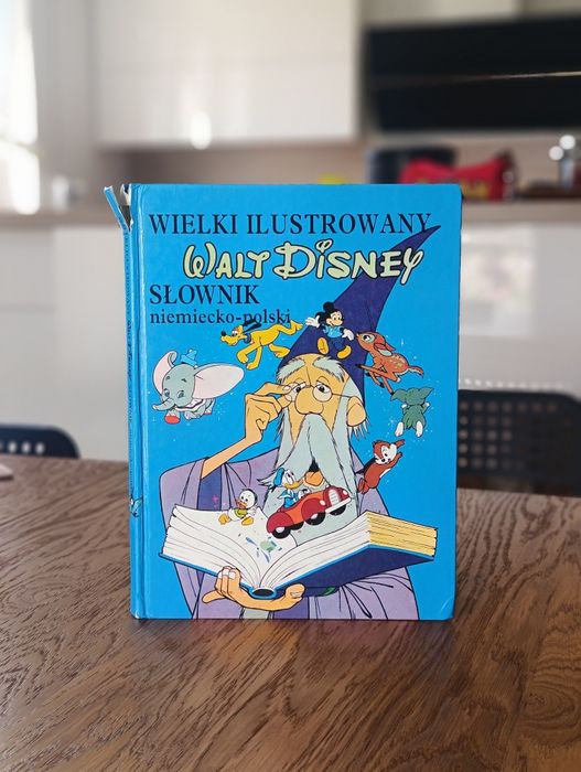 Wielki Ilustrowany Słownik NIEMIECKO - polski WALT DISNEY.