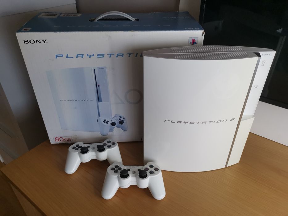 PS3 Fat White Ceramic 80GB