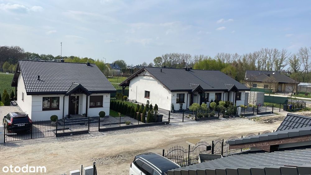 Dom wolnostojący parterowy Kleszczewo -pompa ciepła
