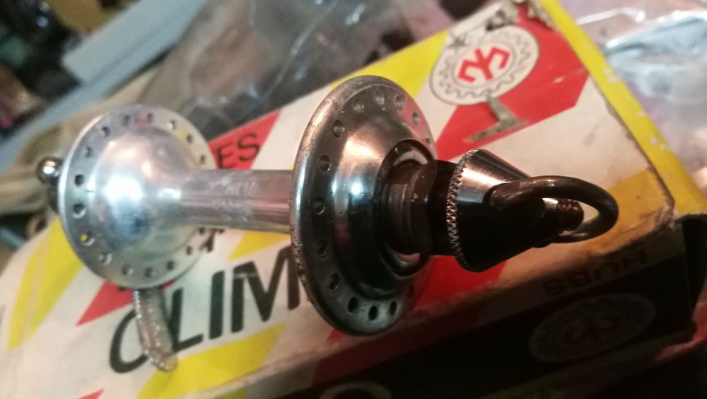 Cubo de bicicleta antiga