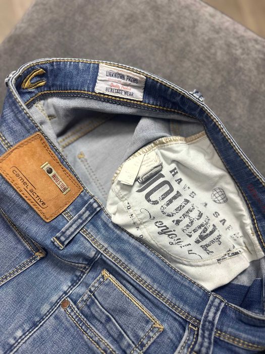 Spodnie Jeans Męskie Camel Active niebieskie rozmiar 47 M