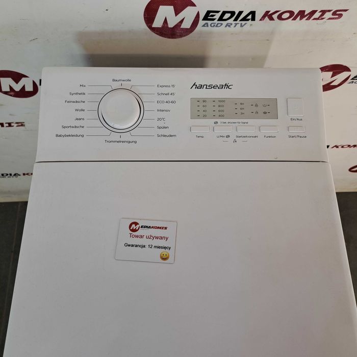 Pralka Hanseatic HTW610D [12m-cy gwar] D / 6 kg / 1000 obr