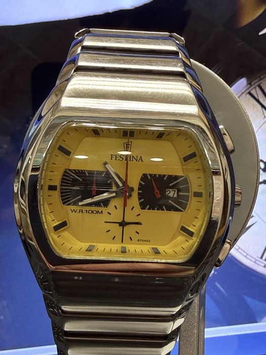 Швейцарський чоловічий годинник Festina Chrono F6704/2