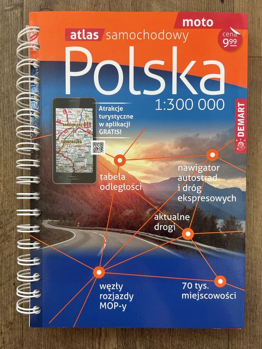 Atlas samochodowy Polska