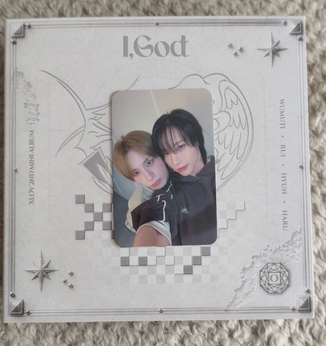 [XLOV] I,God zestaw 4 albumów (tylko 4 photocards) + UNIT POB Rui & Haru