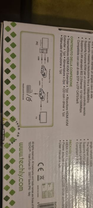 Konwerter sygnału HDMI na IP 
Transmiter