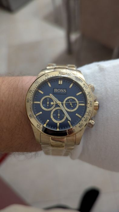 Часы Hugo Boss chronograph Германия 100 м, годинник хронограф німецьки
